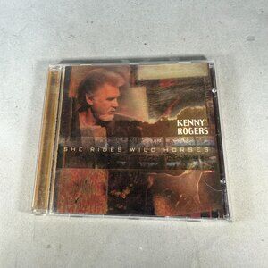 Kenny Rogers She Rides Wild Horses CD Country 1999 Dreamcatcher Navarre